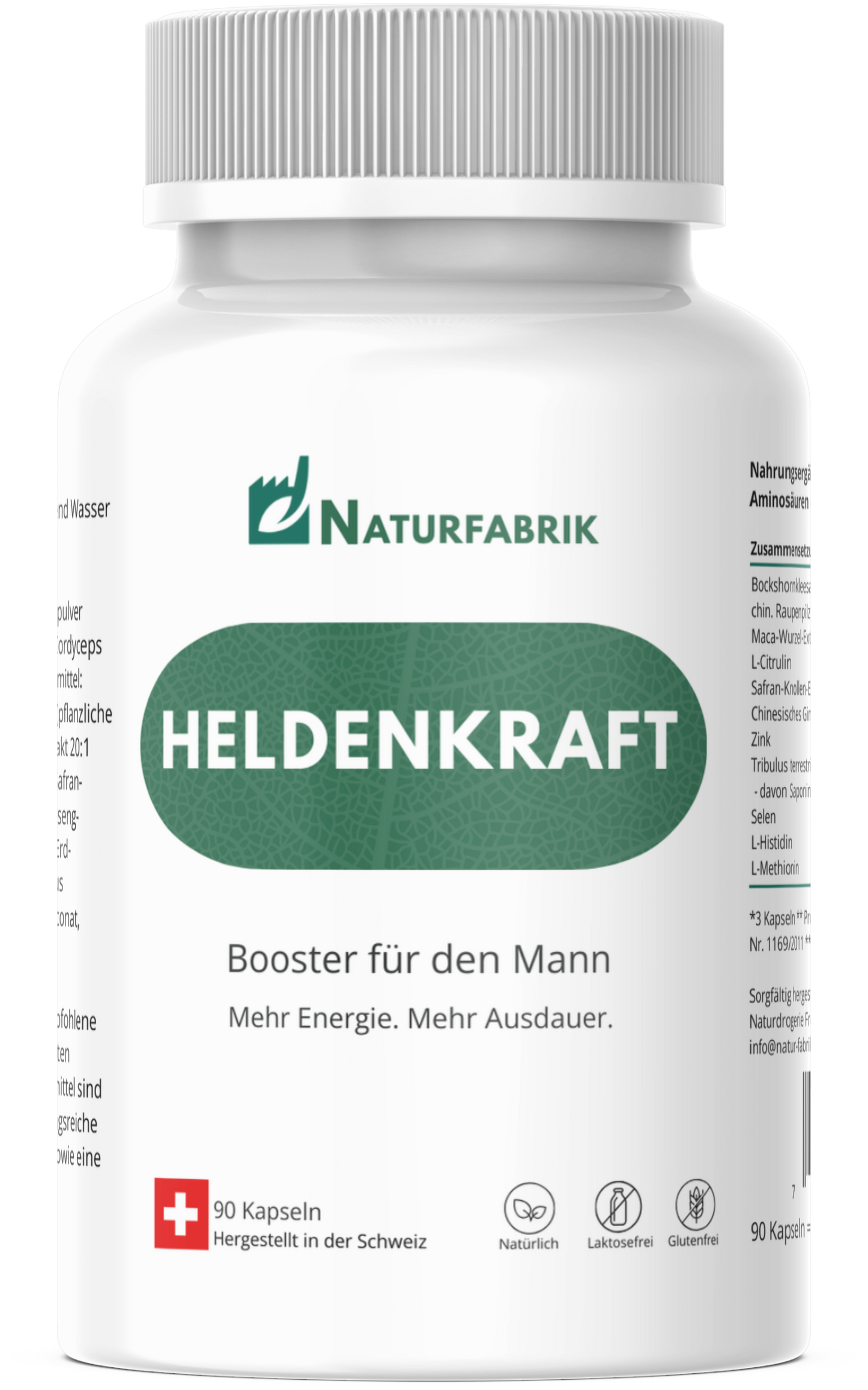 NATURFABRIK Heldenkraft 90 Kapseln