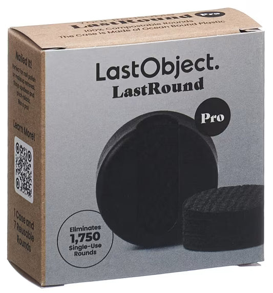 LastRound Pro Wiederverwendbare Wattepads schwarz