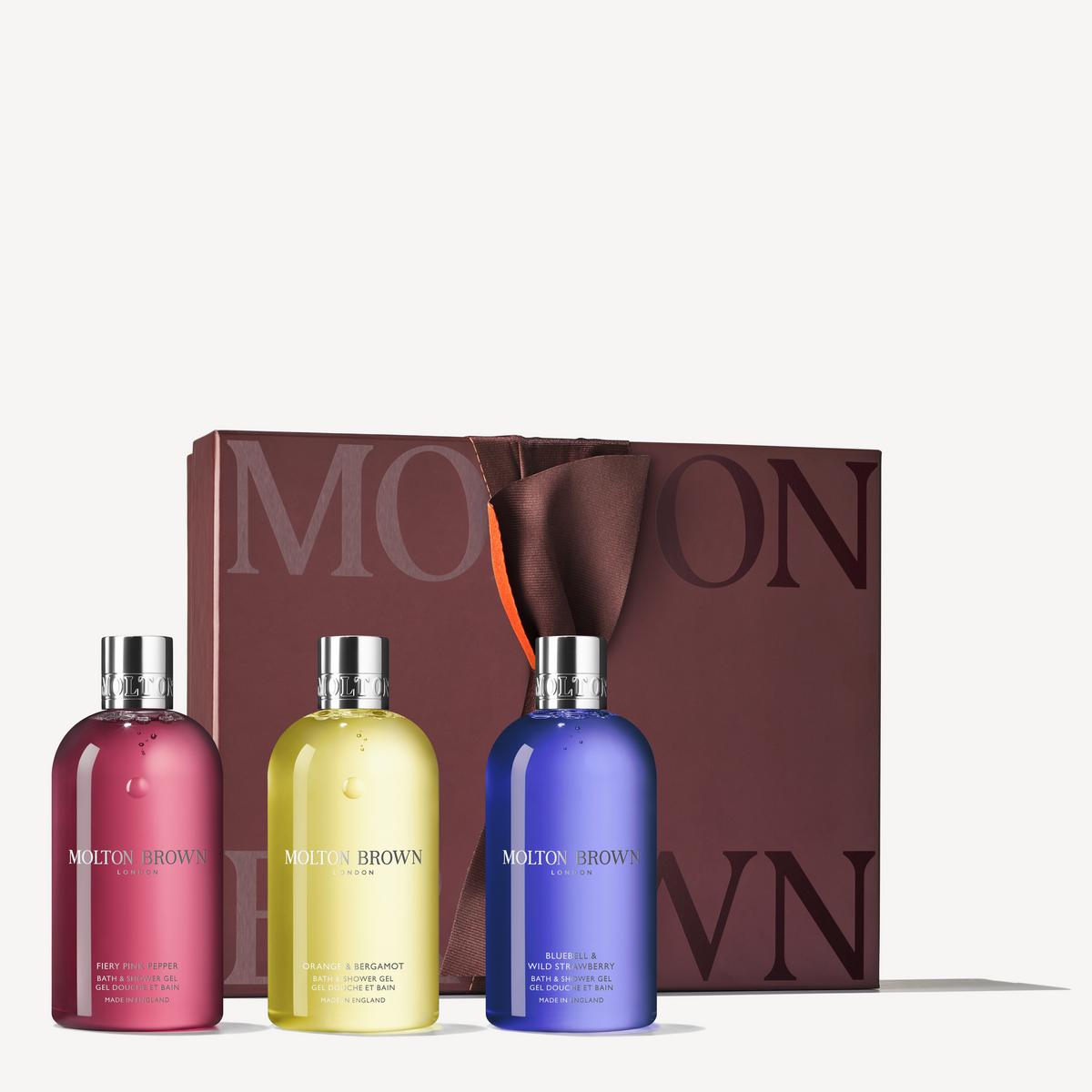 Molton Brown Floral Spicy Body Care Collection, 3 × 300 ml