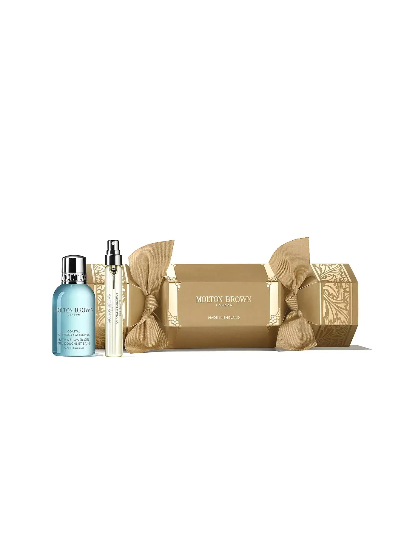 MOLTON BROWN Geschenkset für Männer - Coastal Cypress & Sea Fennel Christmas Cracker 100ml/7,5ml