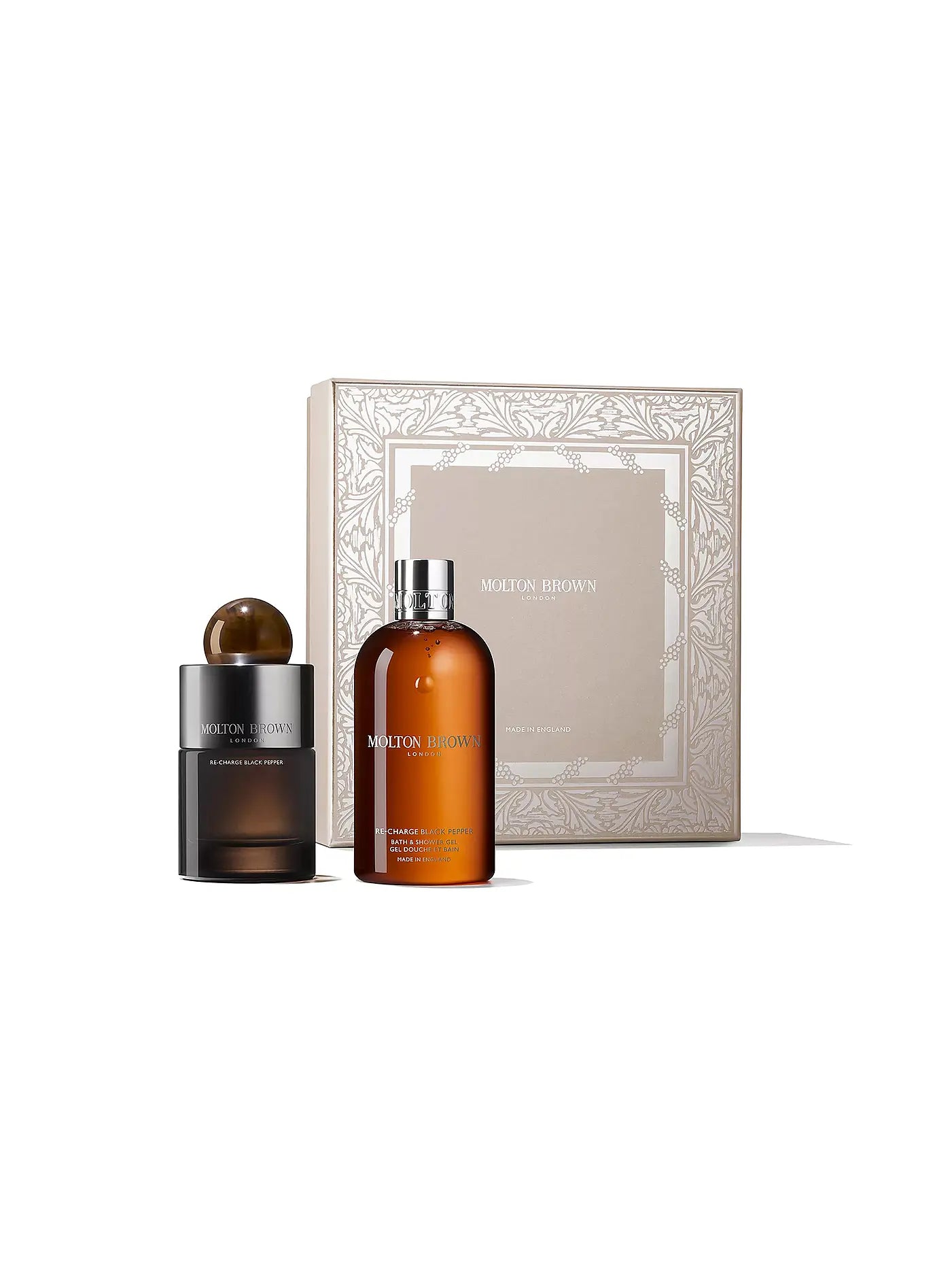 MOLTON BROWN XM-25 Geschenkset - Re-charge Black Pepper Eau de Parfum Duo-Geschenkset 300ml / 100ml