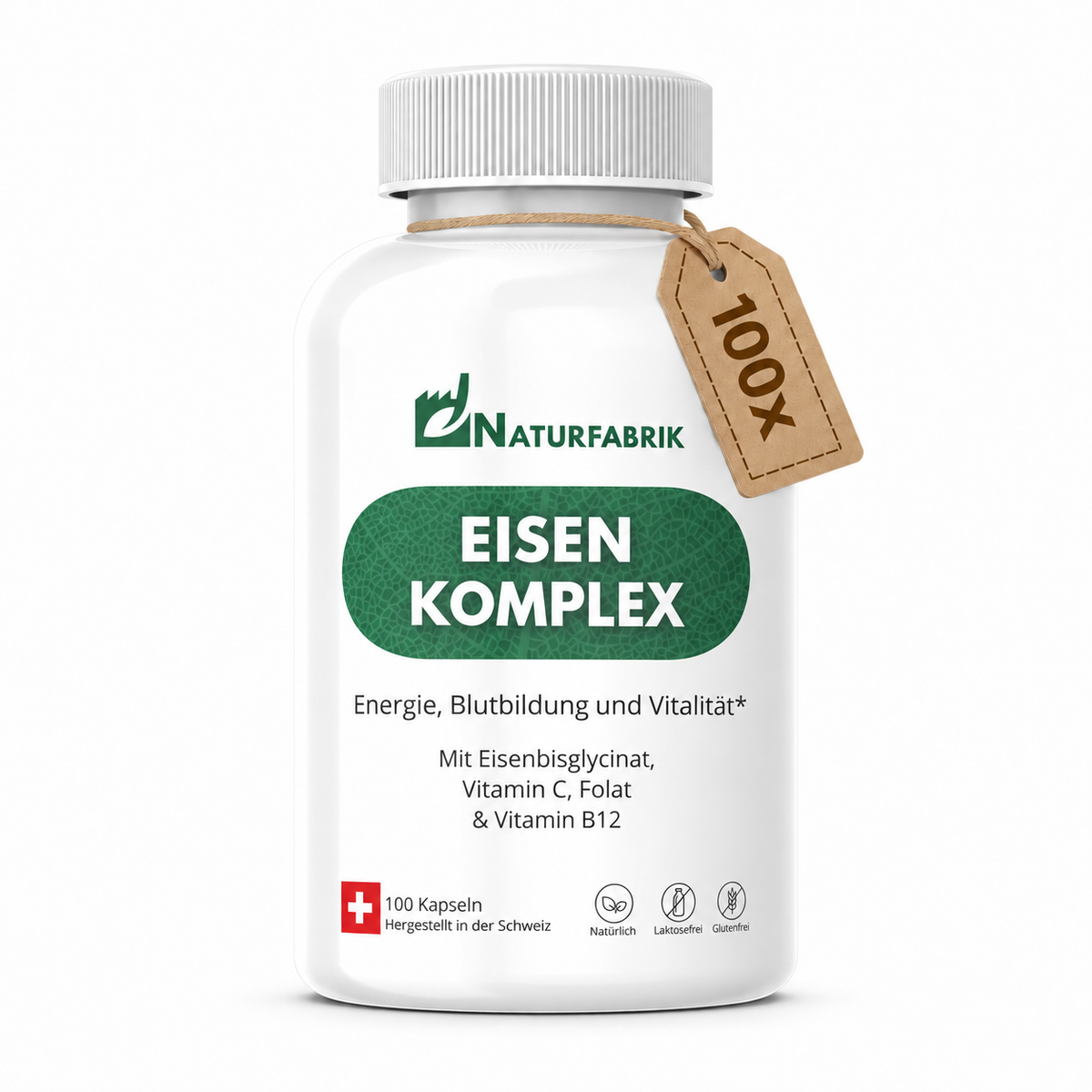 NATURFABRIK Eisen-Komplex Kapseln 100 Stk