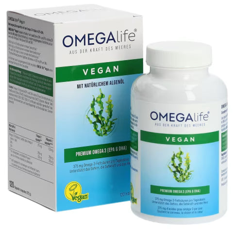 OMEGA-LIFE Algenöl Kaps Ds 120 Stk