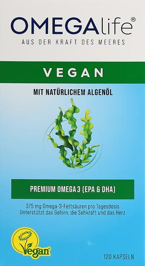 OMEGA-LIFE Algenöl Kaps Ds 120 Stk