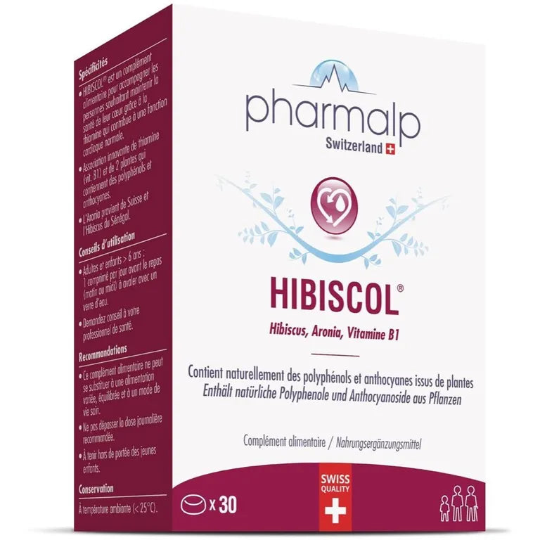 PHARMALP Hibiscol Nahrungsergänzungsmittel 30 Tabletten