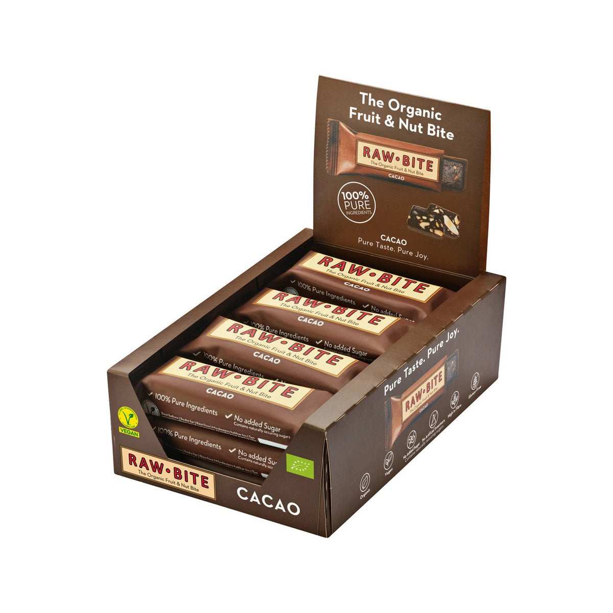 RAWBITE Rohkostriegel Kakao Bio 50 g