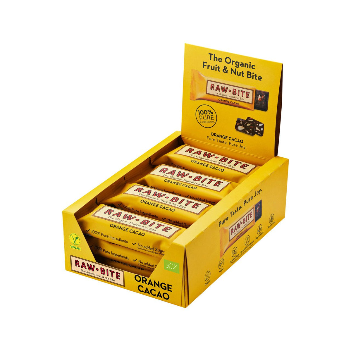 RAWBITE Rohkostriegel Orange Cacao Bio 50 g
