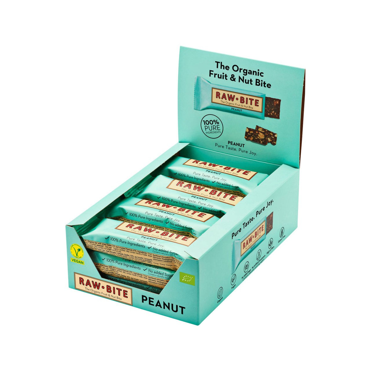 RAWBITE Rohkostriegel Erdnuss Bio 50 g