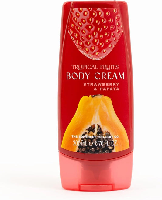 The Somerset Body Cream - Erdbeere & Papaya 200ml