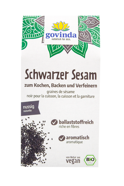 Govinda Bio Schwarzer Sesam