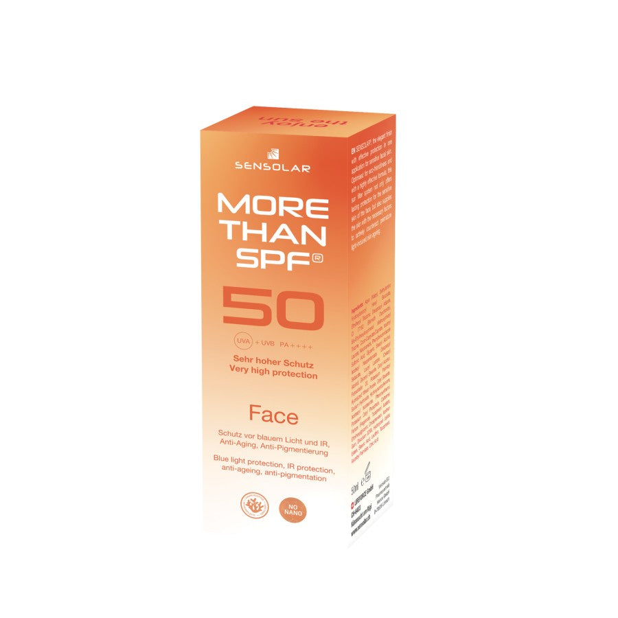 SENSOLAR MORE THAN SPF FACE CREME ANTI-AGING – SPF 50, 50ML