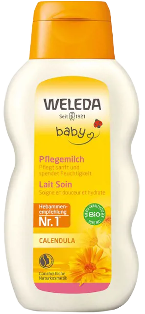 WELEDA BABY CALENDULA Pflegemilch Fl 200 ml