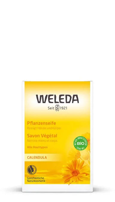 WELEDA BABY Calendula Pflanzenseife 100 g