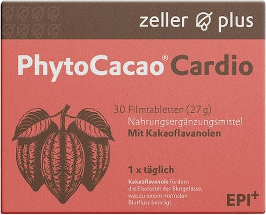 ZELLER Phytocacao Cardio Filmtabletten, 30 Stück