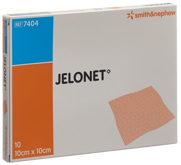 JELONET Paraffingaze 10cmx10cm steril 10 Stk