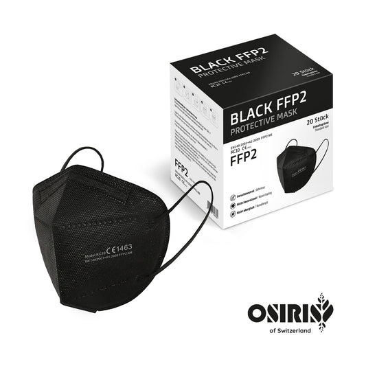 PANDEMIE Osiris Black Mask FFP2, Mundschutzmasken