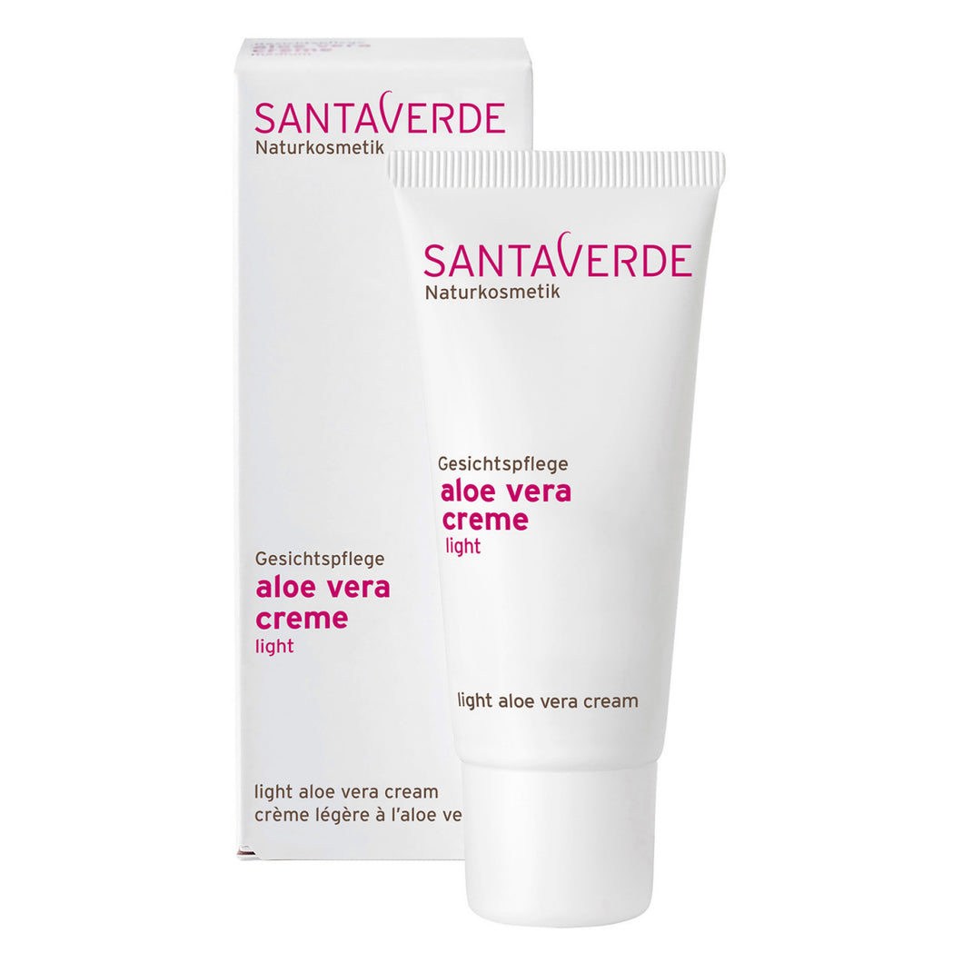 DrogerieMarkt24 - DrogerieMarkt24 SANTAVERDE ALOE FACE Creme Light 30ml - Burgerstein
