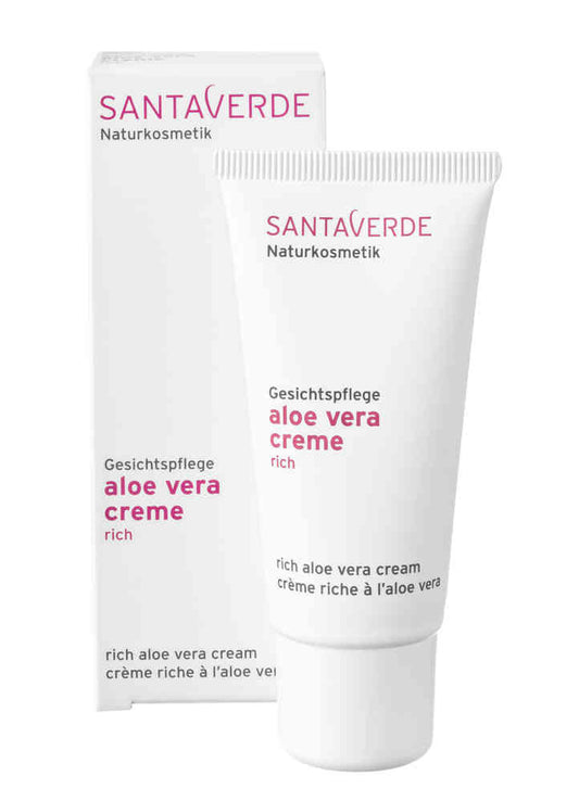 DrogerieMarkt24 - DrogerieMarkt24 SANTAVERDE ALOE FACE Creme Rich 30ml - Burgerstein