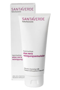 DrogerieMarkt24 - DrogerieMarkt24 SANTAVERDE ALOE FACE Reinigungsemulsion unparfümiert 100ml - Burgerstein