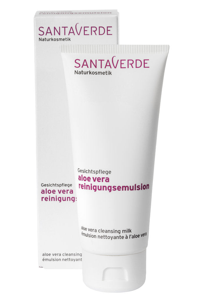 DrogerieMarkt24 - DrogerieMarkt24 SANTAVERDE ALOE FACE Reinigungsemulsion unparfümiert 100ml - Burgerstein