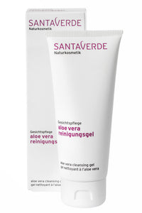 DrogerieMarkt24 - DrogerieMarkt24 SANTAVERDE ALOE FACE Reinigungsgel unparfümiert 100ml - Burgerstein