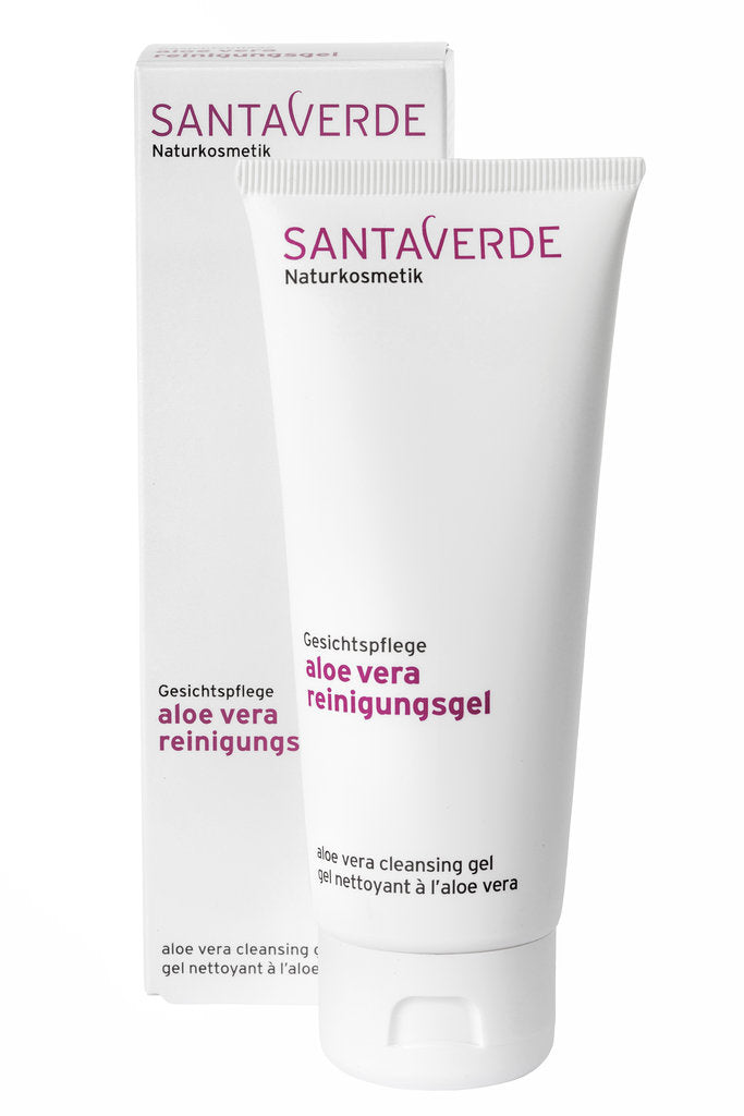 DrogerieMarkt24 - DrogerieMarkt24 SANTAVERDE ALOE FACE Reinigungsgel unparfümiert 100ml - Burgerstein