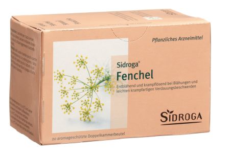 SIDROGA Fenchel 20 Btl 2 g