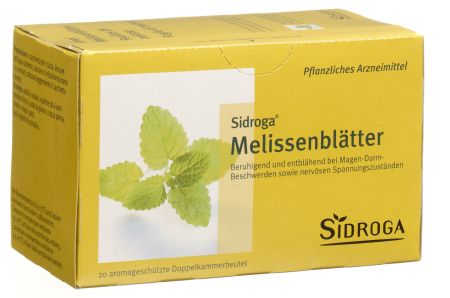 SIDROGA Melissenblätter 20 Btl 1.5 g