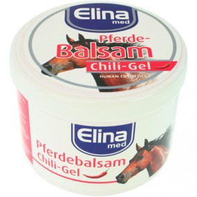 DrogerieMarkt24 - DrogerieMarkt24 Creme Elina 500ml Pferdebalsam Chili in Gel-Form - Burgerstein