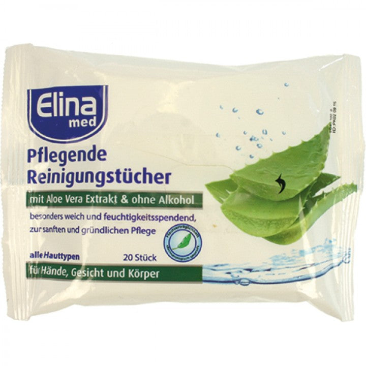 Feuchttücher 20er Elina Abschminktücher 20x21cm