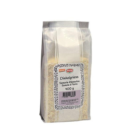 MORGA Dinkelgriess Bio Demeter Btl 400 g