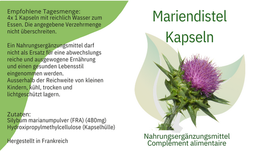 Mariendistelsamen Kps 200 Stk à 480mg