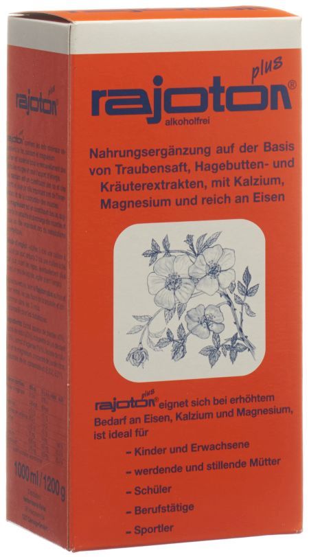 RAJOTON PLUS liq Plast Fl 1000 ml