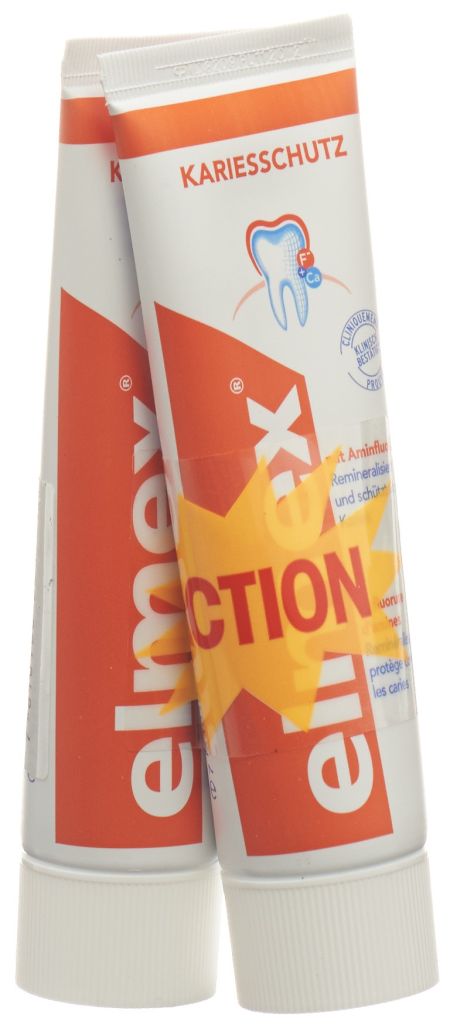 ELMEX KARIESSCHUTZ Zahnpasta Duo 2 x 75 ml