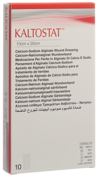 KALTOSTAT Kompressen 10x20cm steril 10 Stk