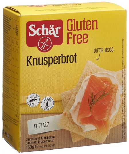 SCHÄR Knusperbrot glutenfrei 150 g