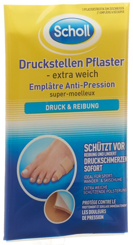 SCHOLL Druckstellen Pflaster extra weich