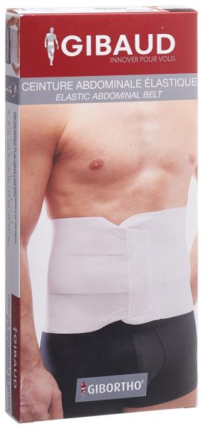 GIBAUD Bauchgurt elastisch Gr5 121-135cm weiss