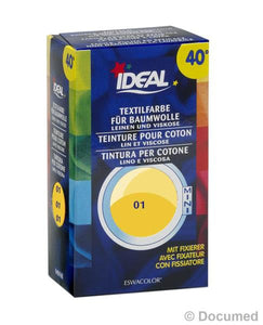 IDEAL MINI Baumwolle Color No01 gelb