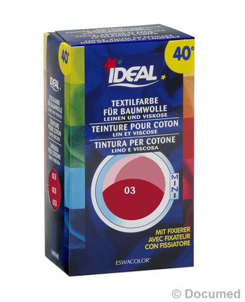 IDEAL MINI Baumwolle Color No03 zinnober