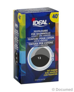 IDEAL MINI Baumwolle Color No13 schwarz