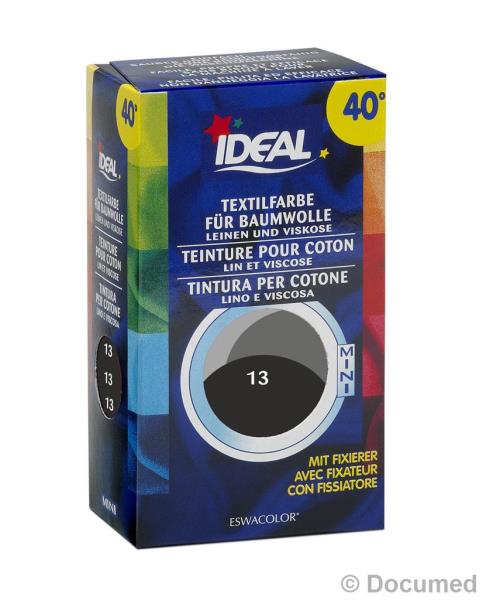 IDEAL MINI Baumwolle Color No13 schwarz