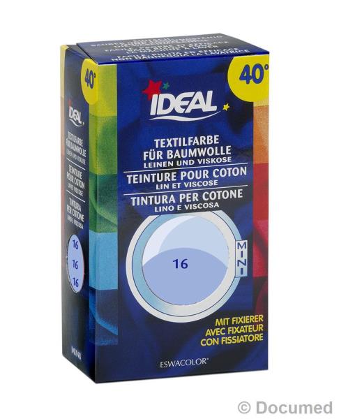 IDEAL MINI Baumwolle Color No16 himmelblau