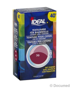 IDEAL MINI Baumwolle Color No30 cassis
