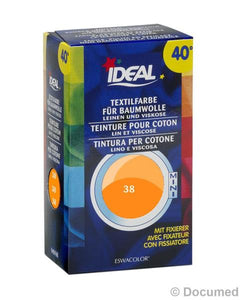 IDEAL MINI Baumwolle Color No38 mandarine