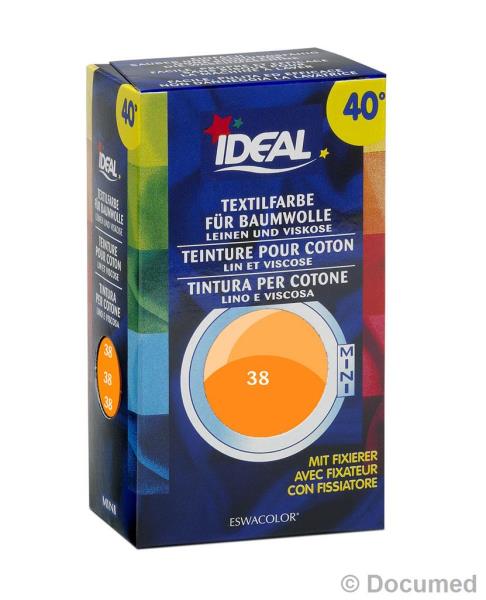 IDEAL MINI Baumwolle Color No38 mandarine