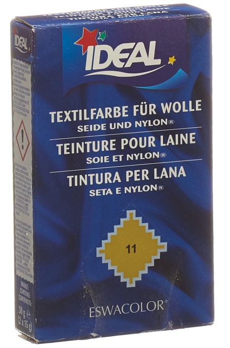 IDEAL Wolle Color Plv No11 goldgelb 30 g