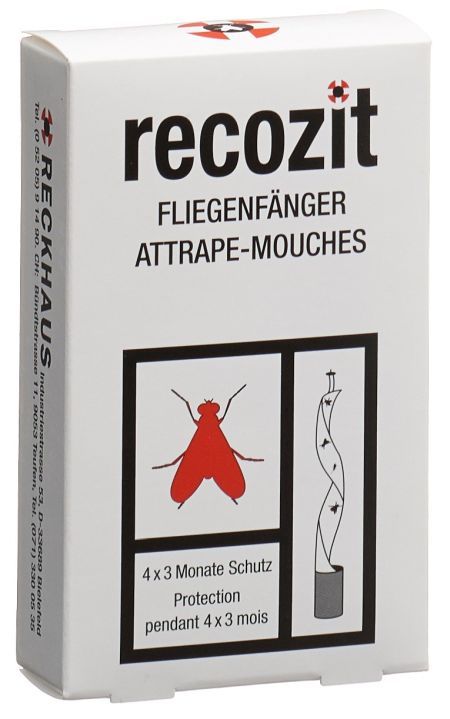 RECOZIT Fliegen Fänger 4 Stk