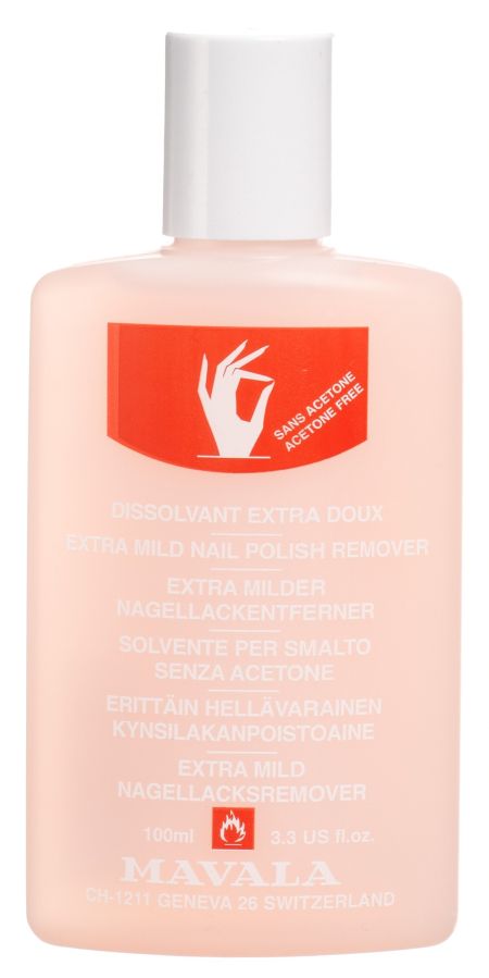 MAVALA Nagellackentferner rosa Plastik 100 ml