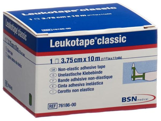 LEUKOTAPE classic Pflasterband 10mx3.75cm grÃ¼n